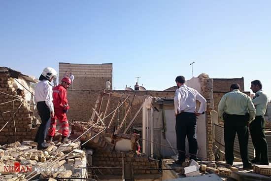 ریزش ۳ ساختمان در مشهد؛ ۱۰ نفر کشته شدند
