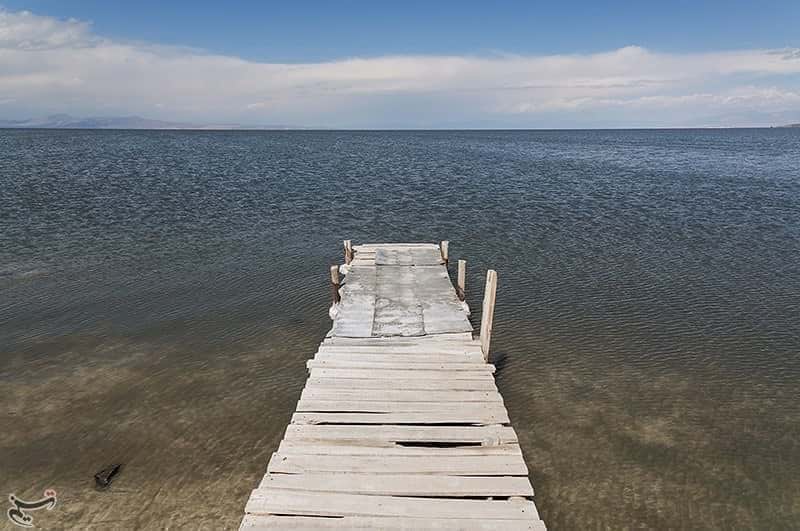 تصاویر جدید از دریاچه ارومیه / حال دریاچه بهتر شده است
