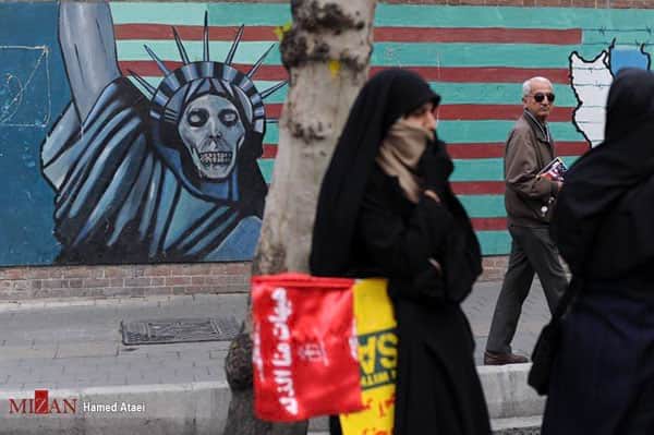 تصاویری از حواشی مراسم ۱۳ آبان در تهران