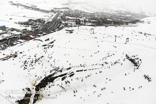 پیست اسکی آبعلی و تفریحات زمستانی