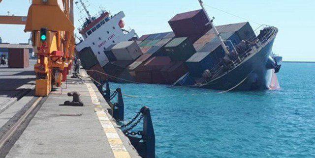 غرق‌شدن کشتیِ ایرانی در دریای کاسپین