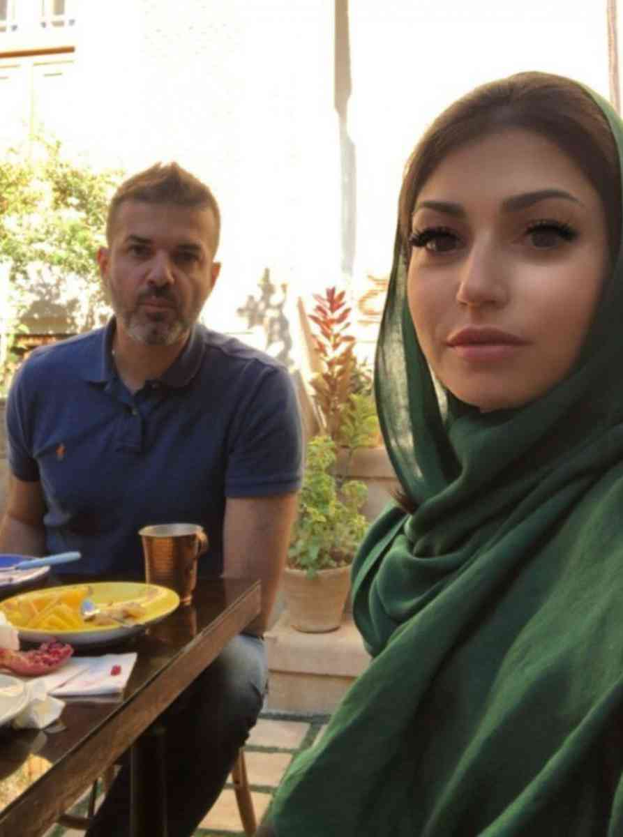 عکس - استراماچونی و همسرش در شیراز