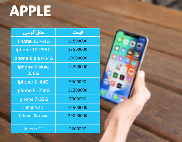 قیمت +گوشی+اپل