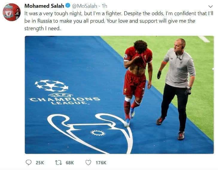 محمد صلاح: به جام جهانی خواهم رفت
