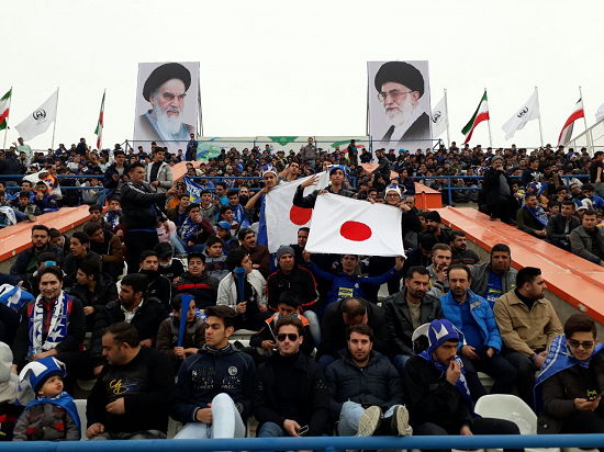 پیکان 0 - استقلال تهران 2 / پرچم ژاپن همچنان در استادیوم‌های ایران!