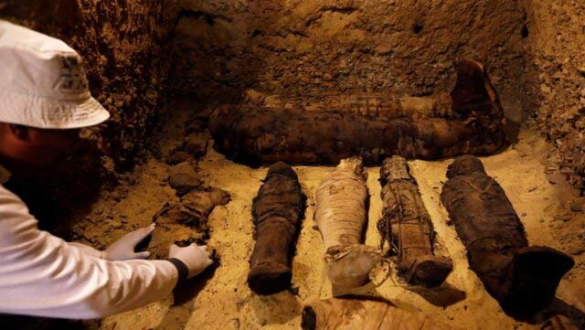 کشف ۵۰ مومیایی چندهزارساله در مصر+ تصاویر