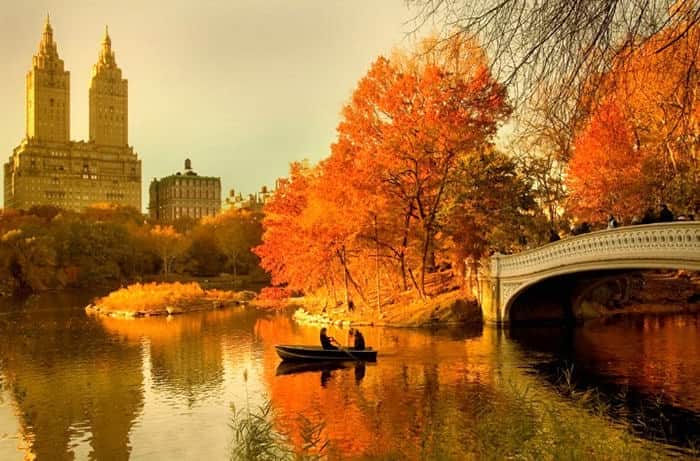 سنترال پارک نیویورک، بزرگترین پارک مرکزی جهان با سالیانه 25 میلیون نفر توریست